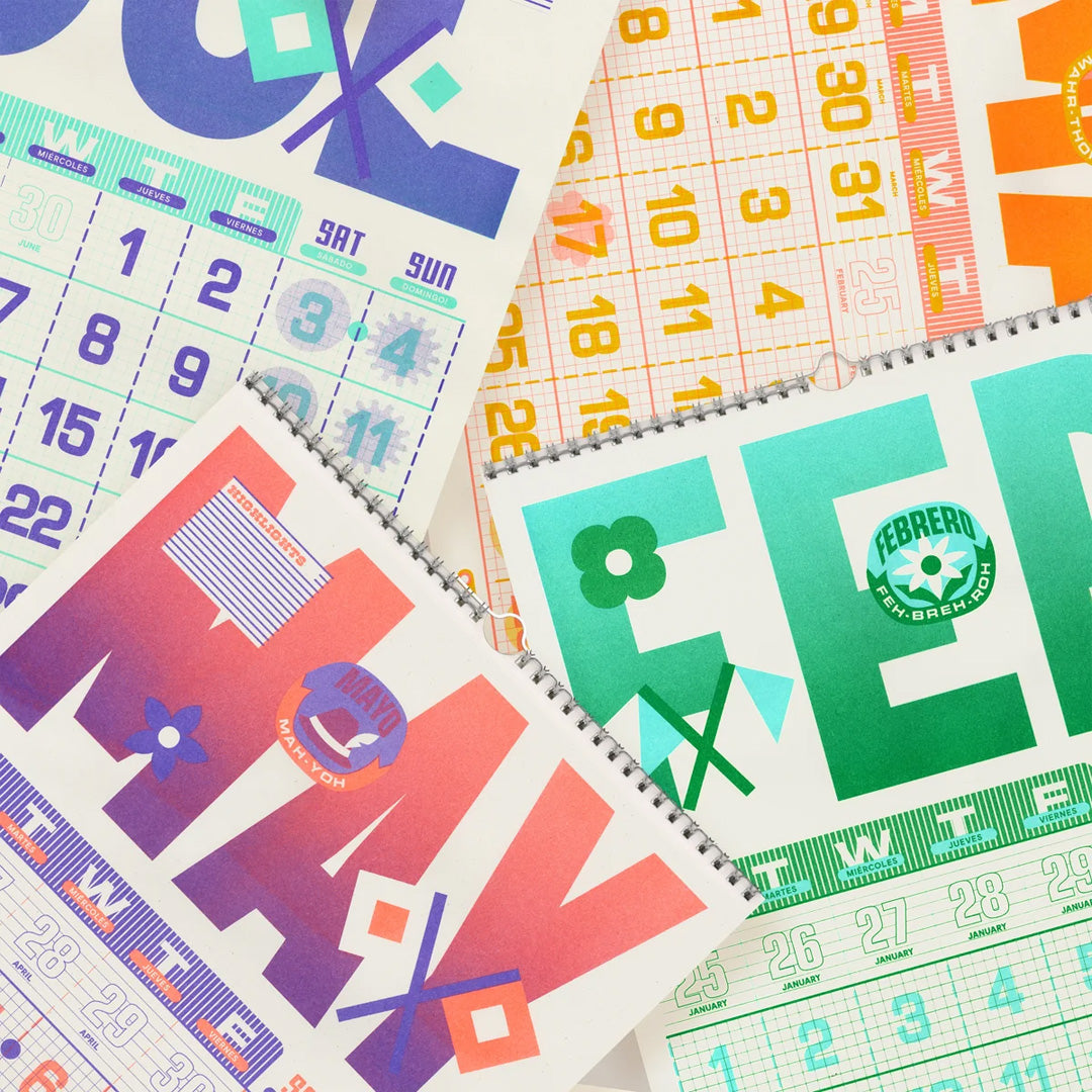 2027 Wall Hanger A3 Riso Calendar