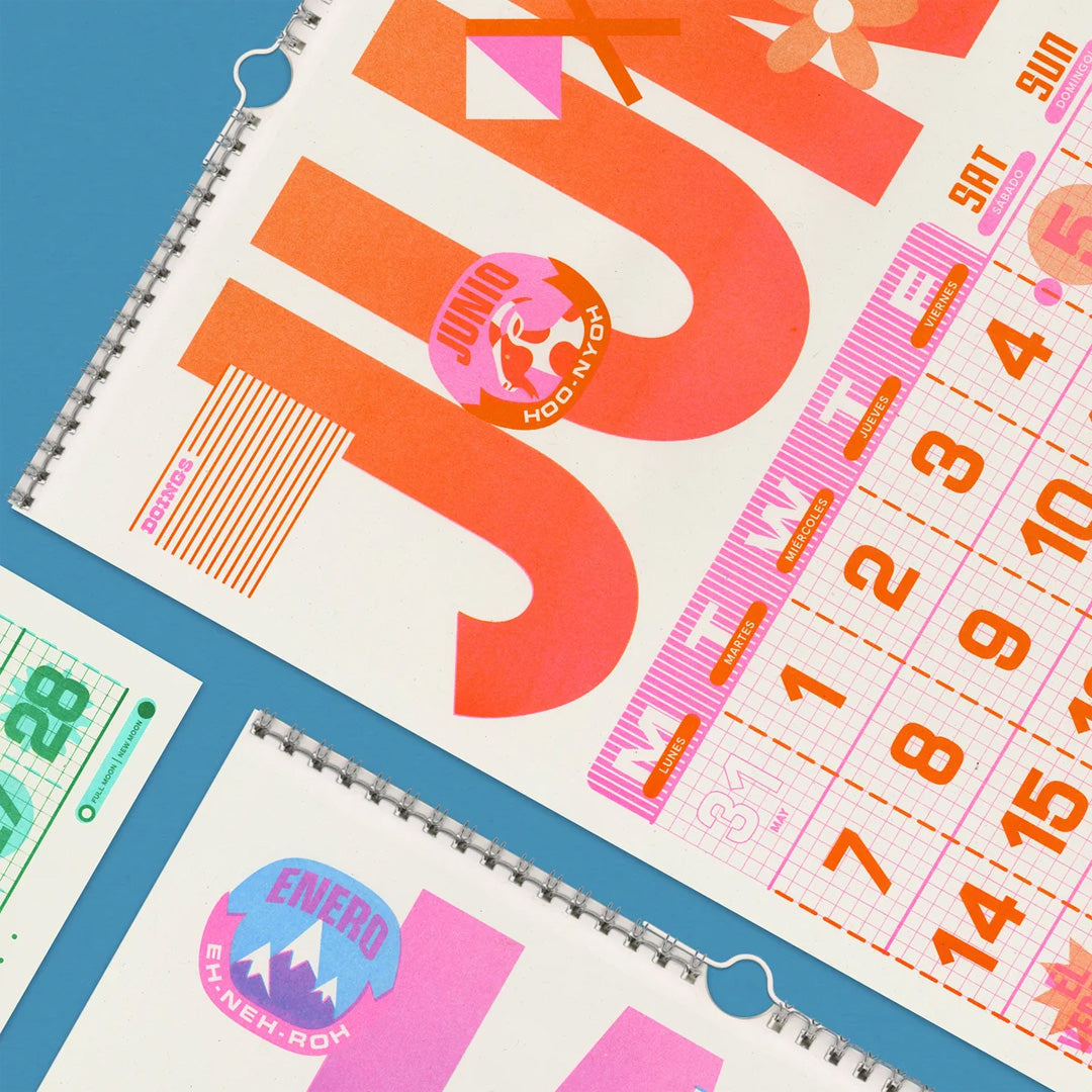 2027 Wall Hanger A3 Riso Calendar