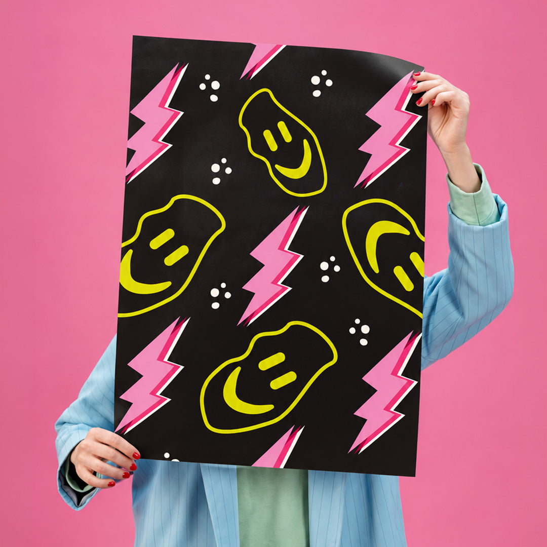 Thunder Smilies Poster