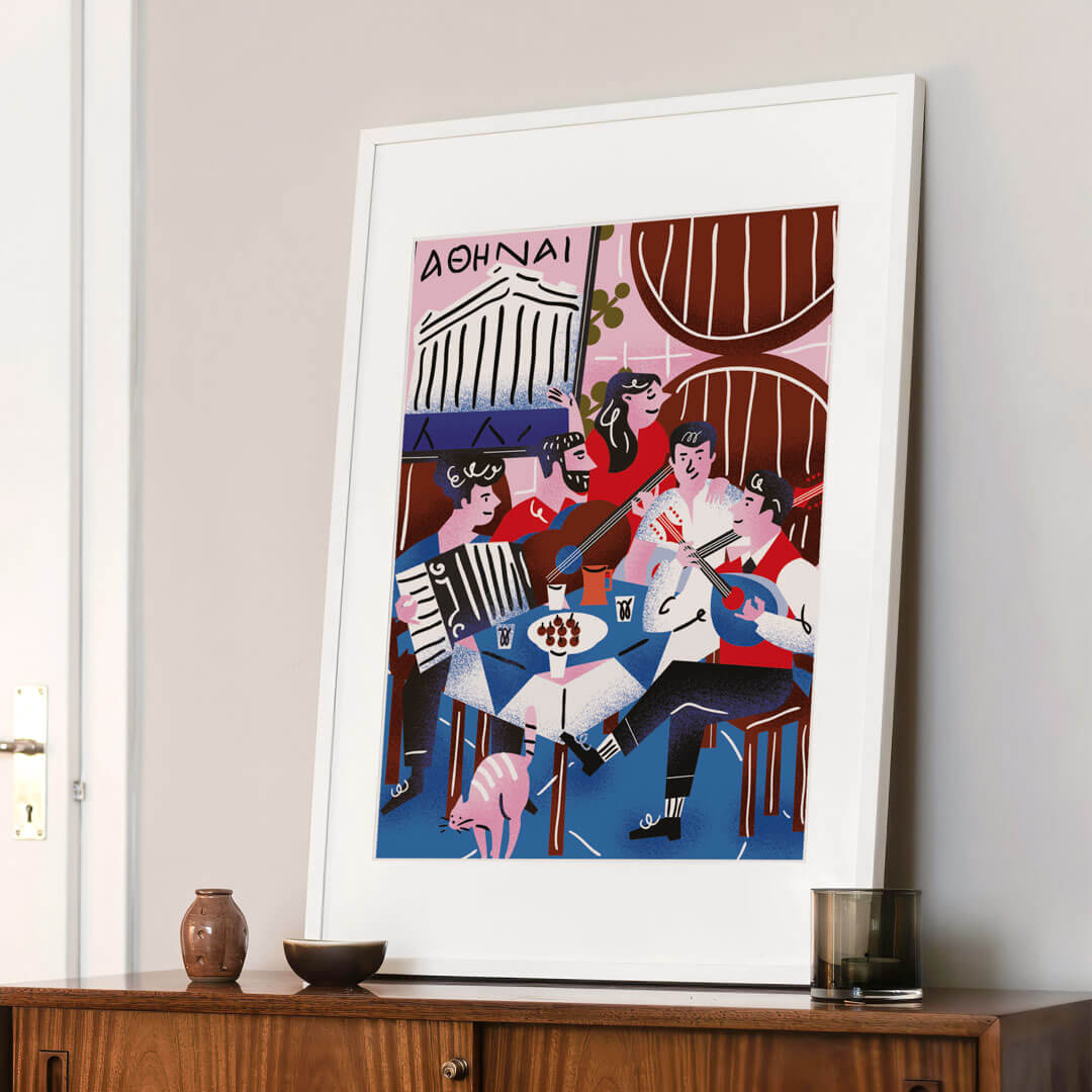 Athinai Poster
