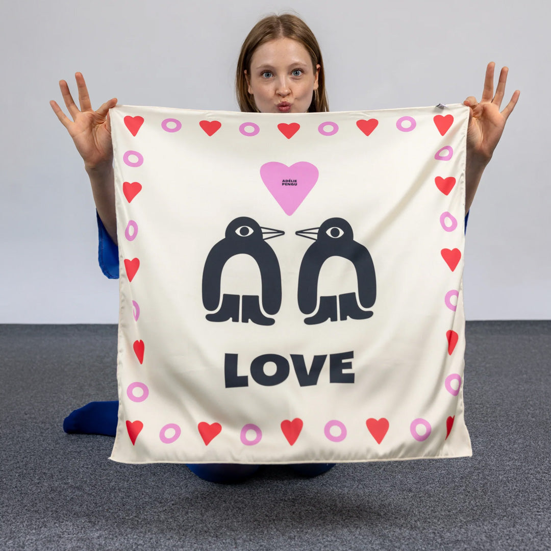 Penguin Love Scarf