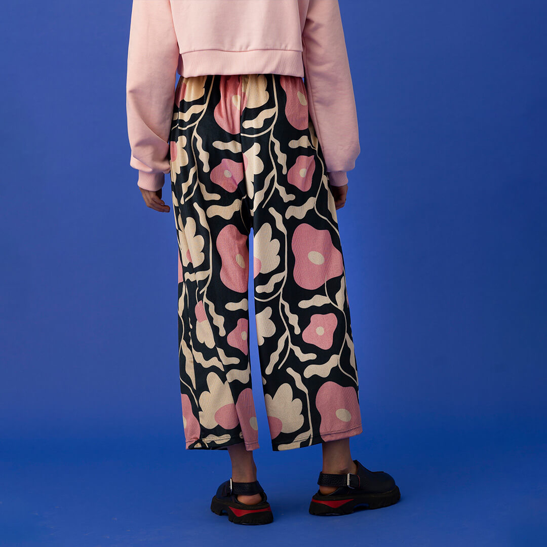 Eric Wide Leg Pants - Pet Plants