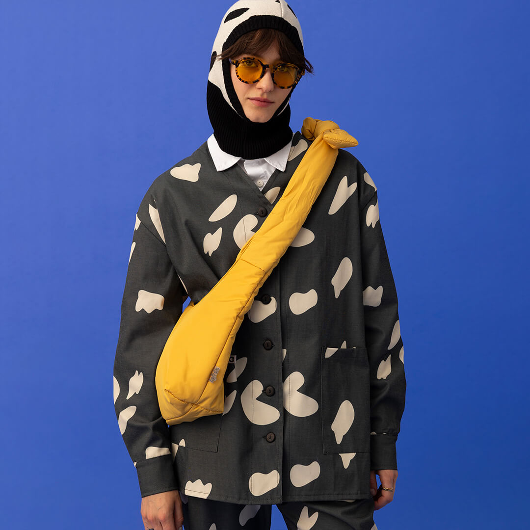 Niki Balaklava Dalmatian Ecru