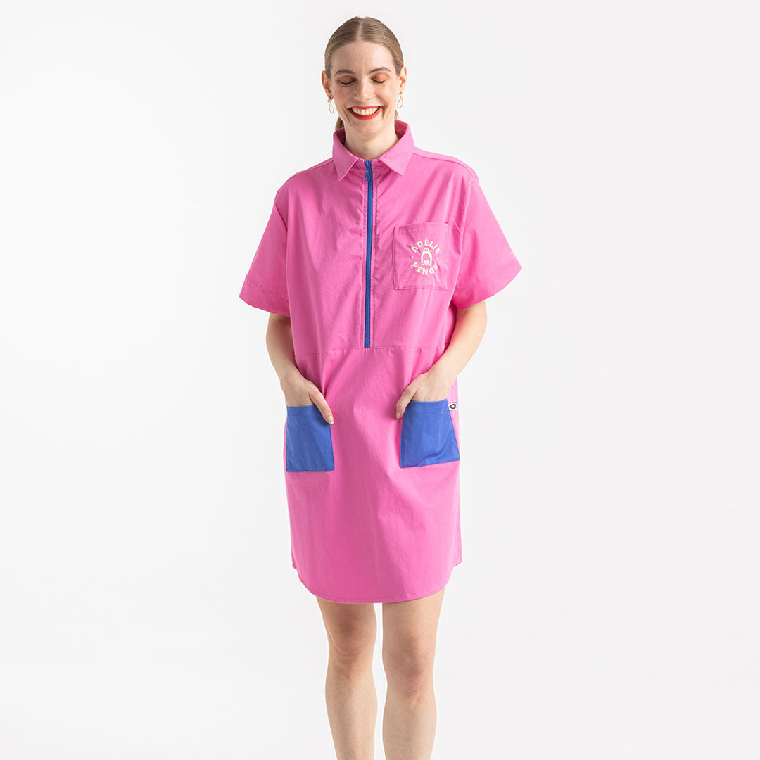 Immy Shirt Dress Intense Pink