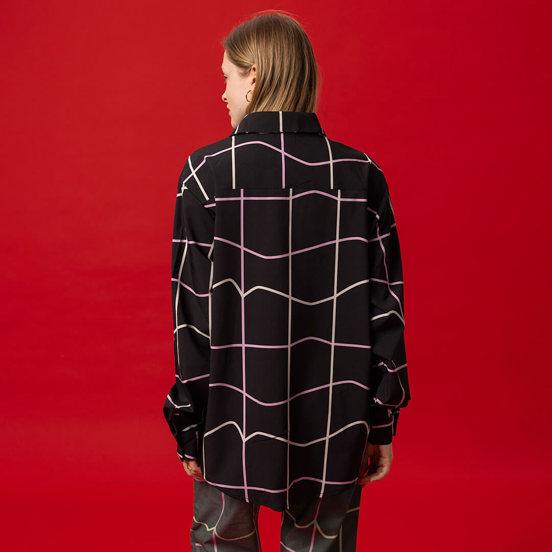 Kowalski Shirt - Grid Black