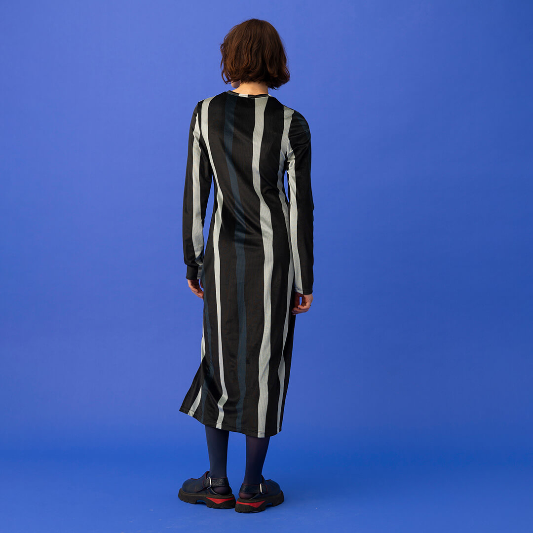 Scarlett Dress - Adelie Stripes