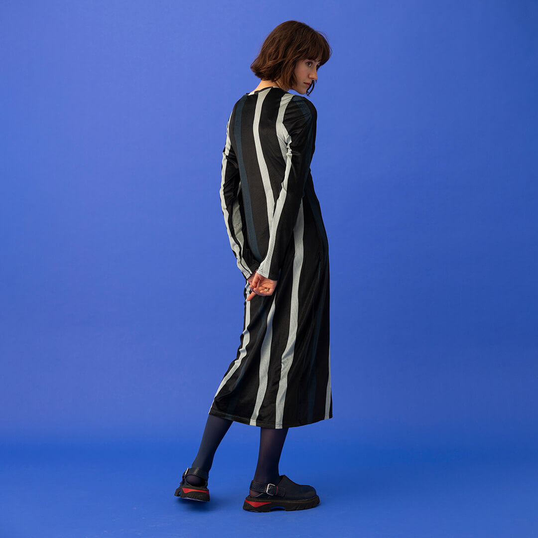 Scarlett Dress - Adelie Stripes
