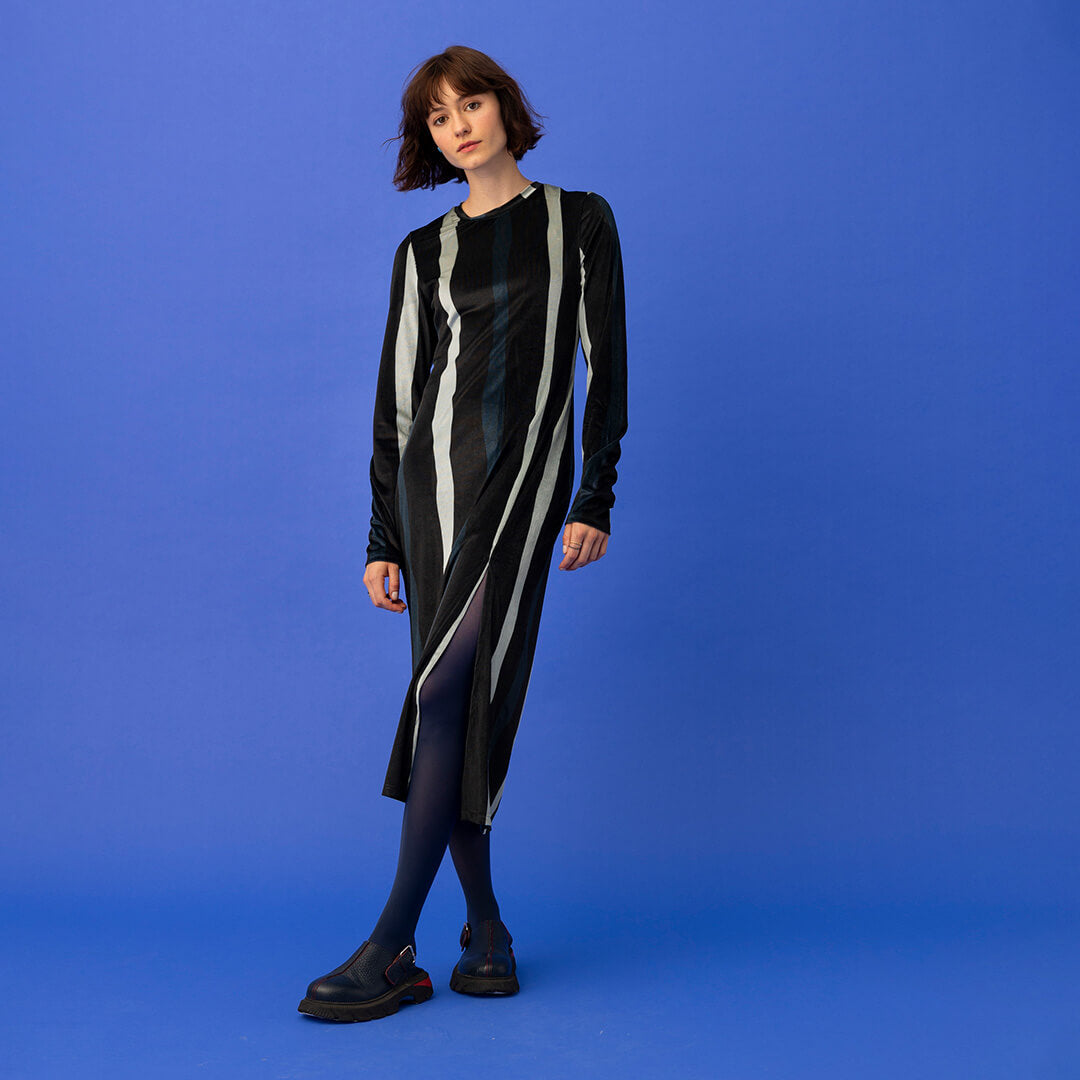 Scarlett Dress - Adelie Stripes