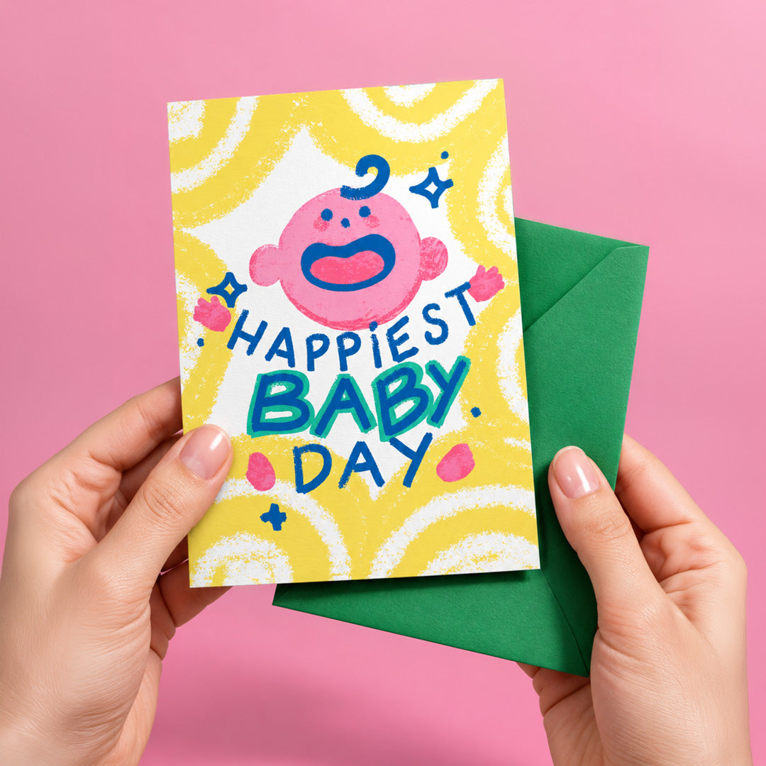 Happiest Baby Day Card