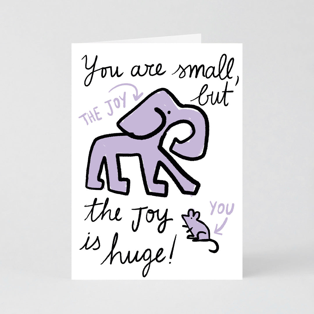 Huge Joy Card