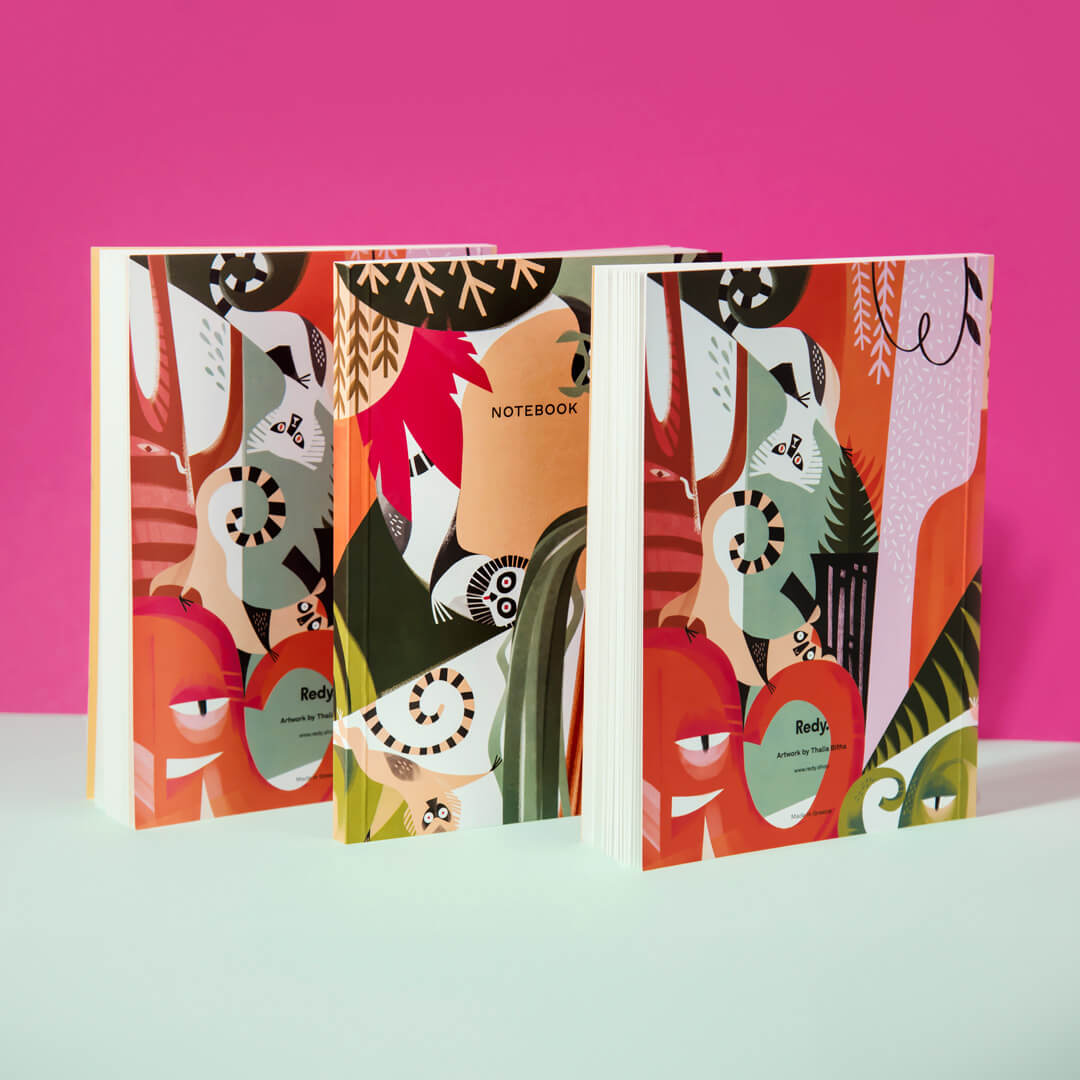 Jungle of Lemurs Notebook