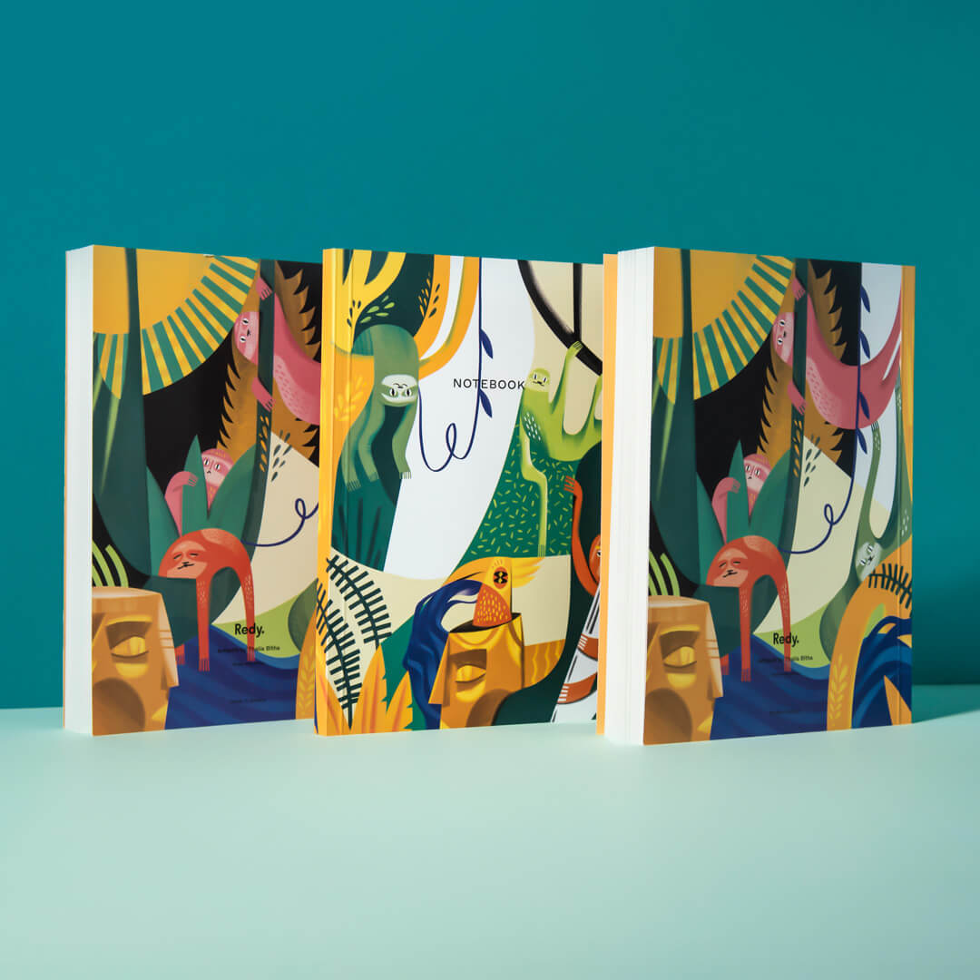 Jungle of Sloths Notebook