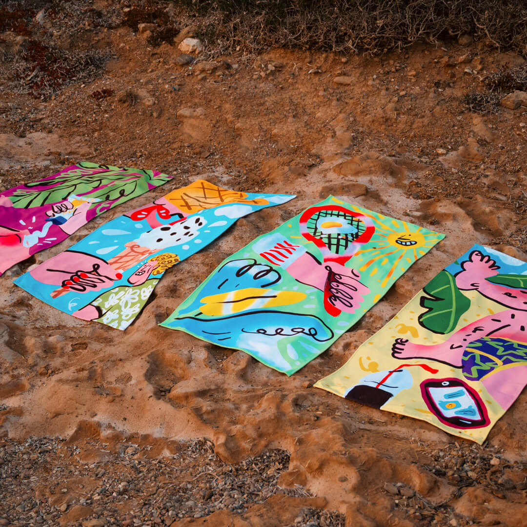 Born Lazy Beach Towel