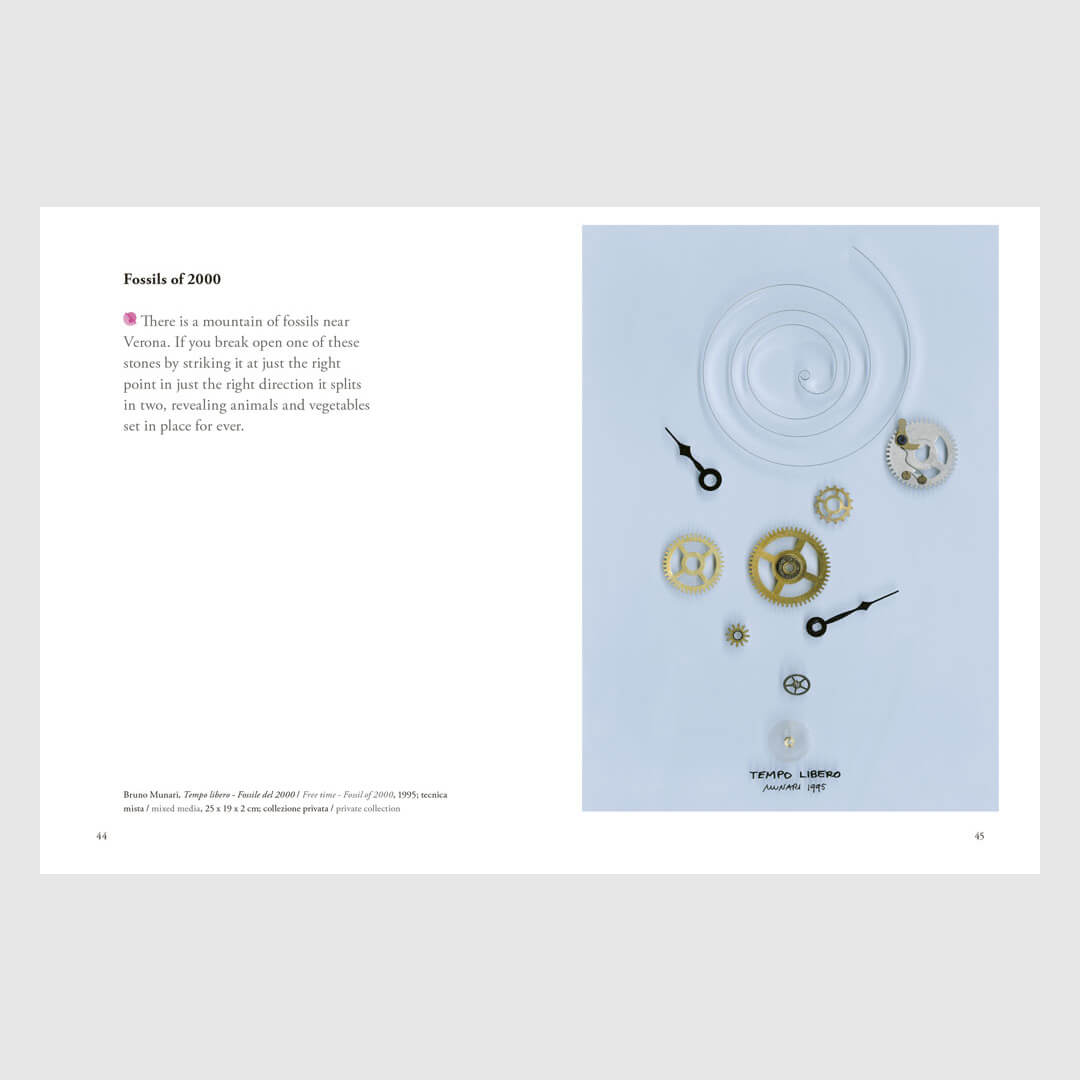 Cheating Time – Bruno Munari the Archaeologist