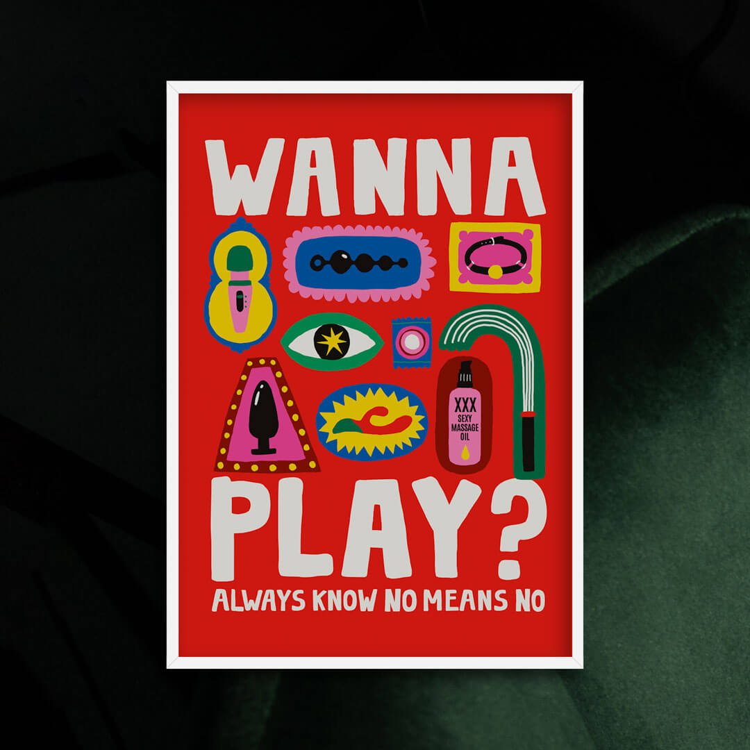 Wanna Play? Toys Poster