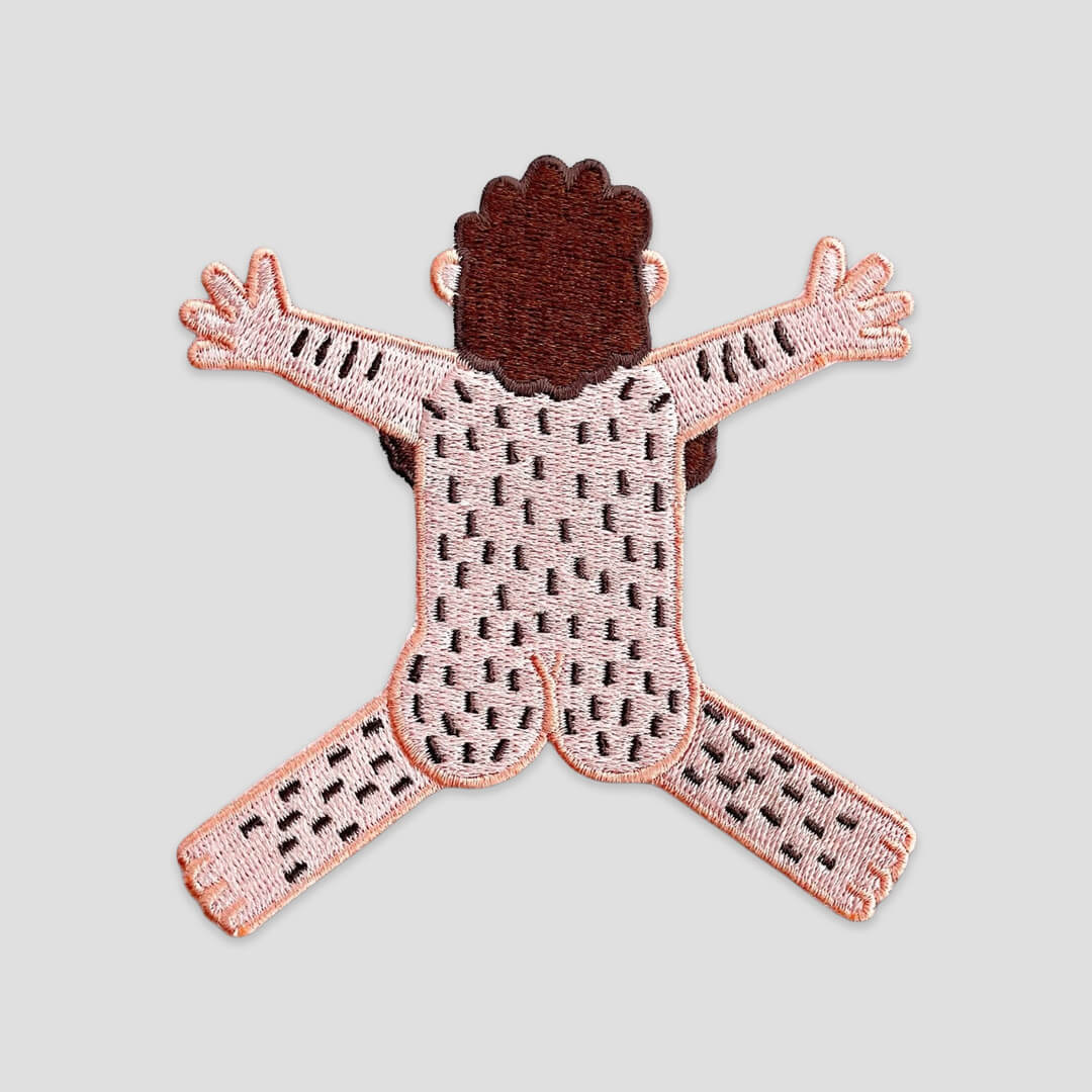 Bare Bear Iron-On Patch