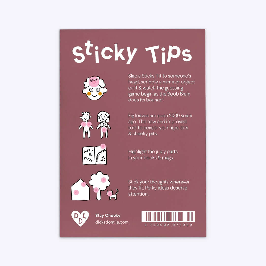 Sticky Tits Memo Notes