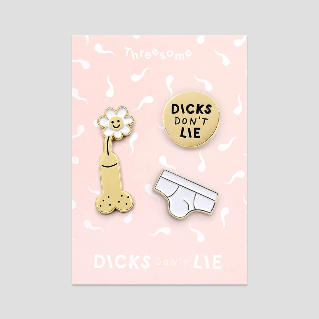 Threesome Pins