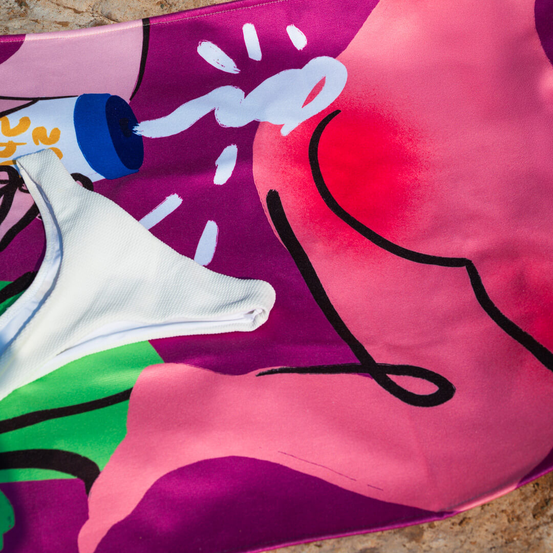 Drip Me Baby Beach Towel