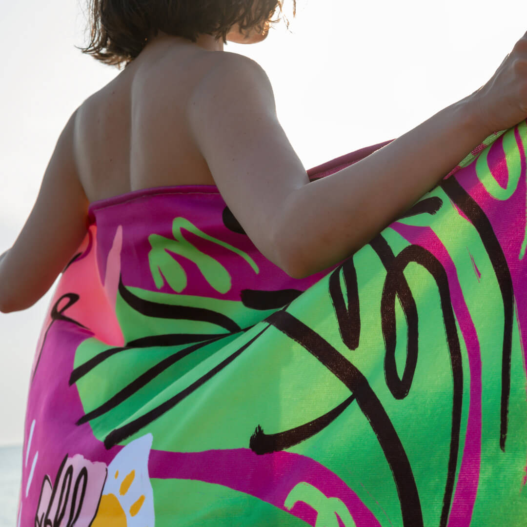 Drip Me Baby Beach Towel