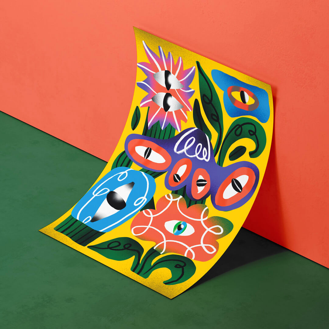 Petals & Pupils Poster