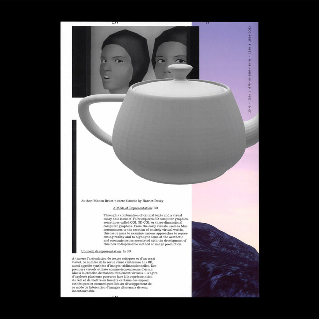 Revue Faire #52 – A Mode of Representation: 3D