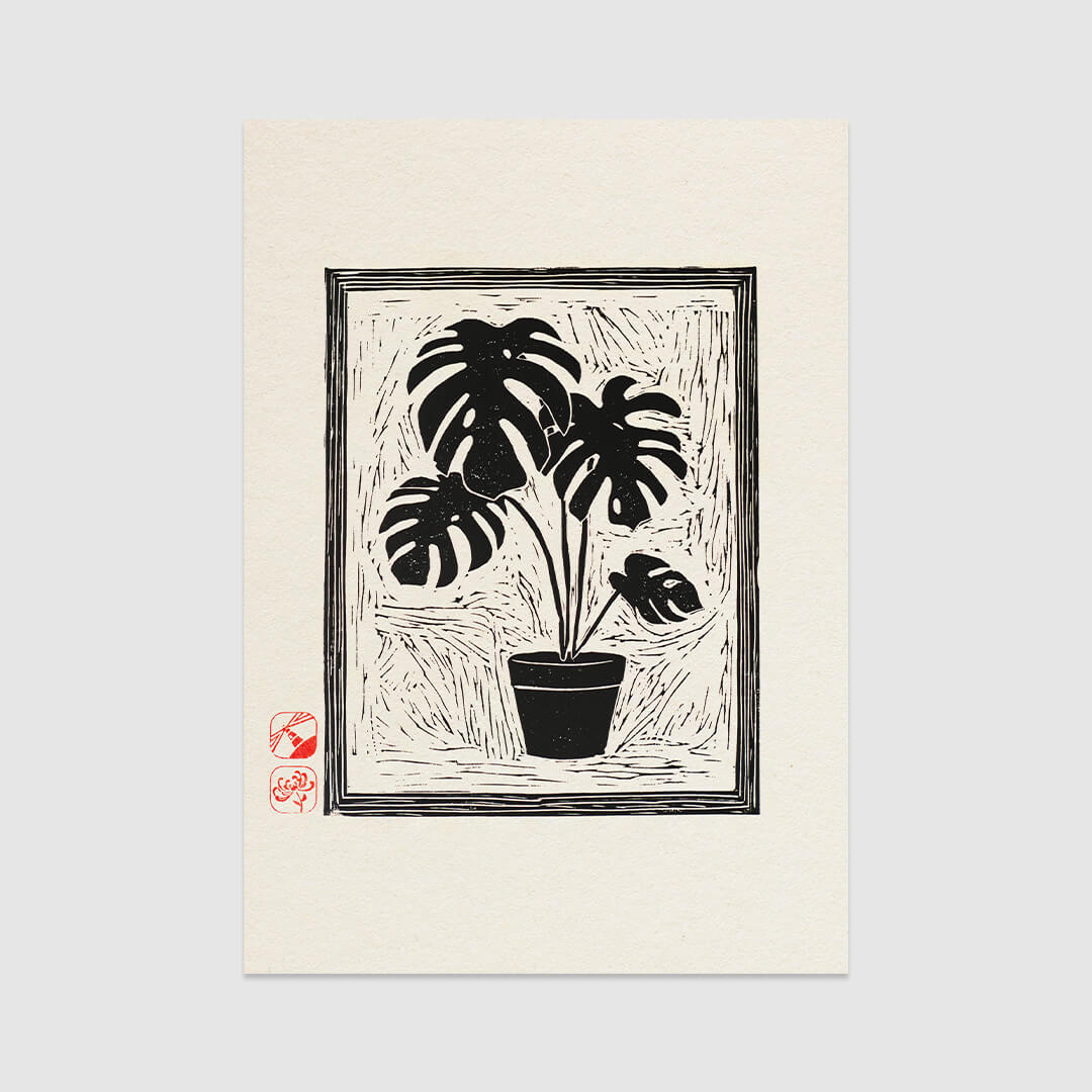 Monstera Deliciosa Art Print
