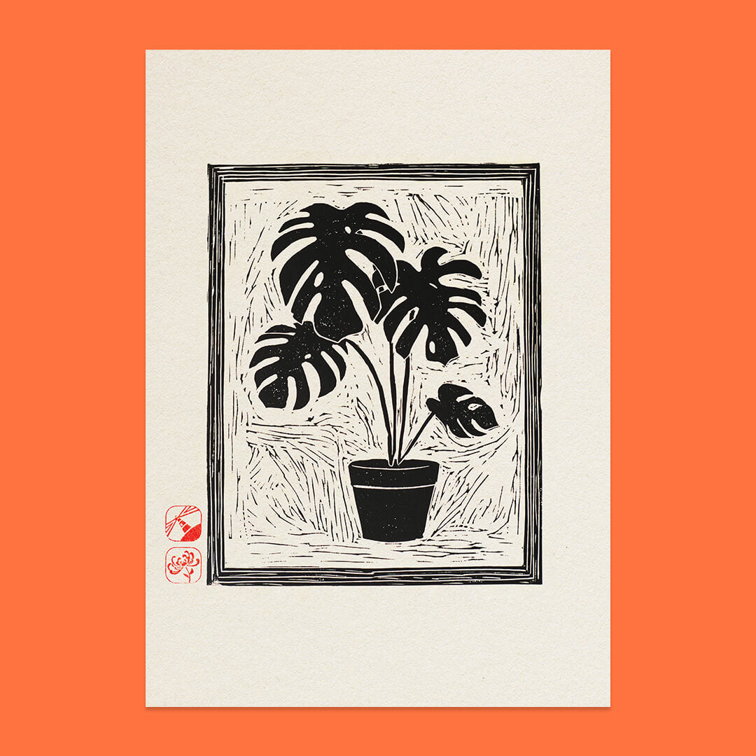 Monstera Deliciosa Art Print