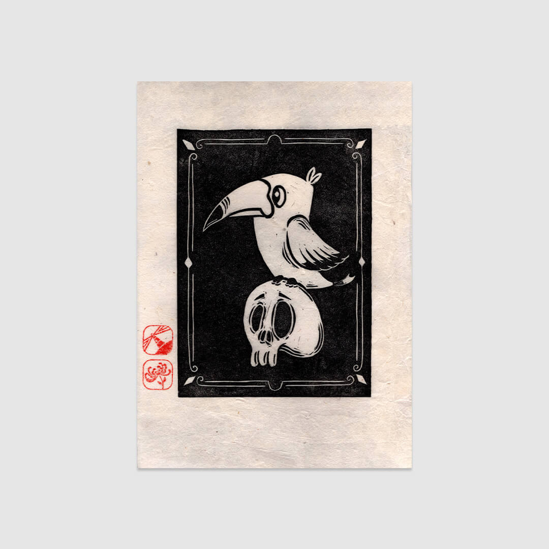 Quoth the Tucan… Nevermore Art Print