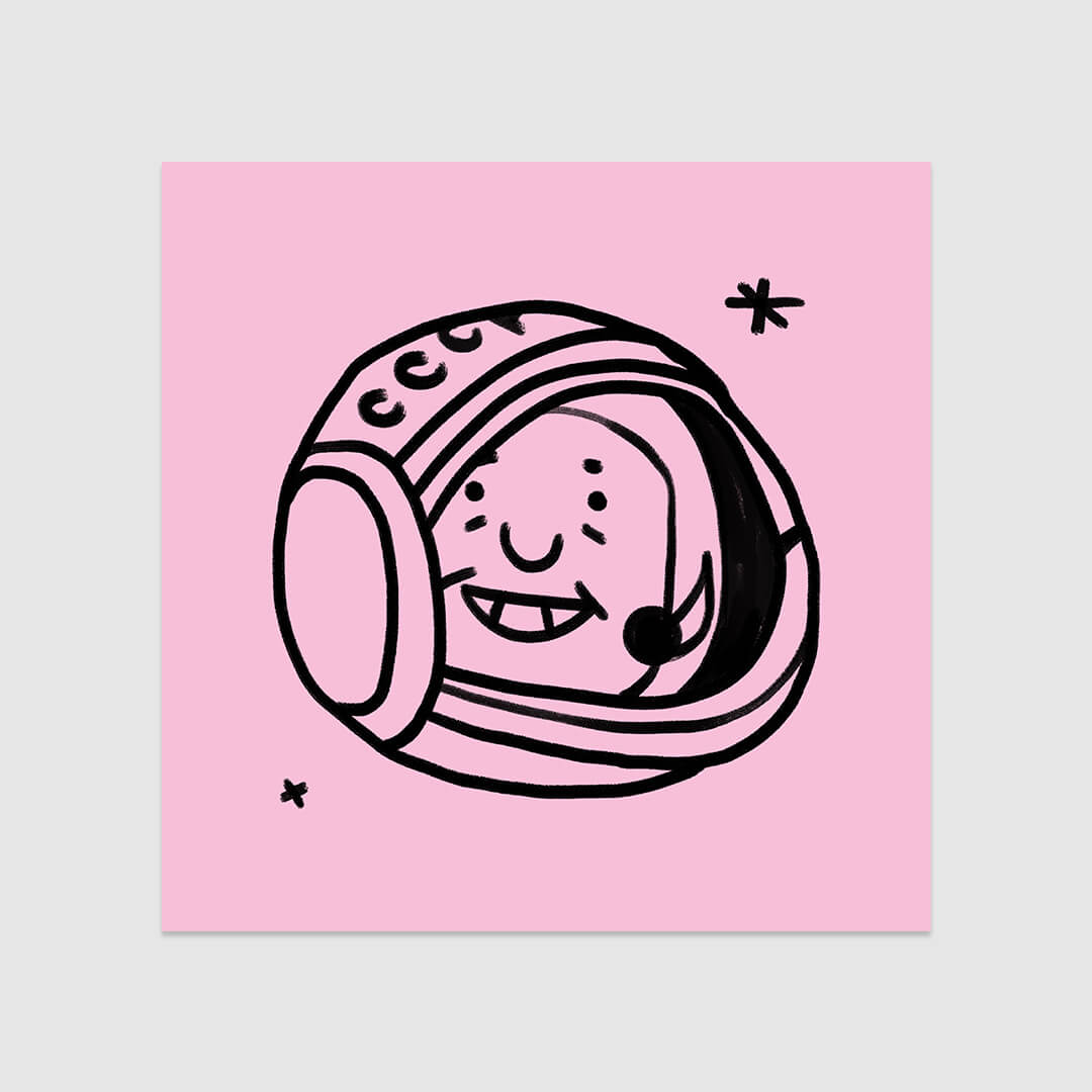 Astronaut Art Print