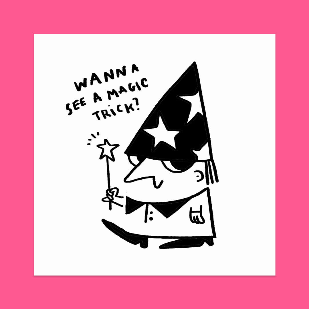 Magic Trick Art Print