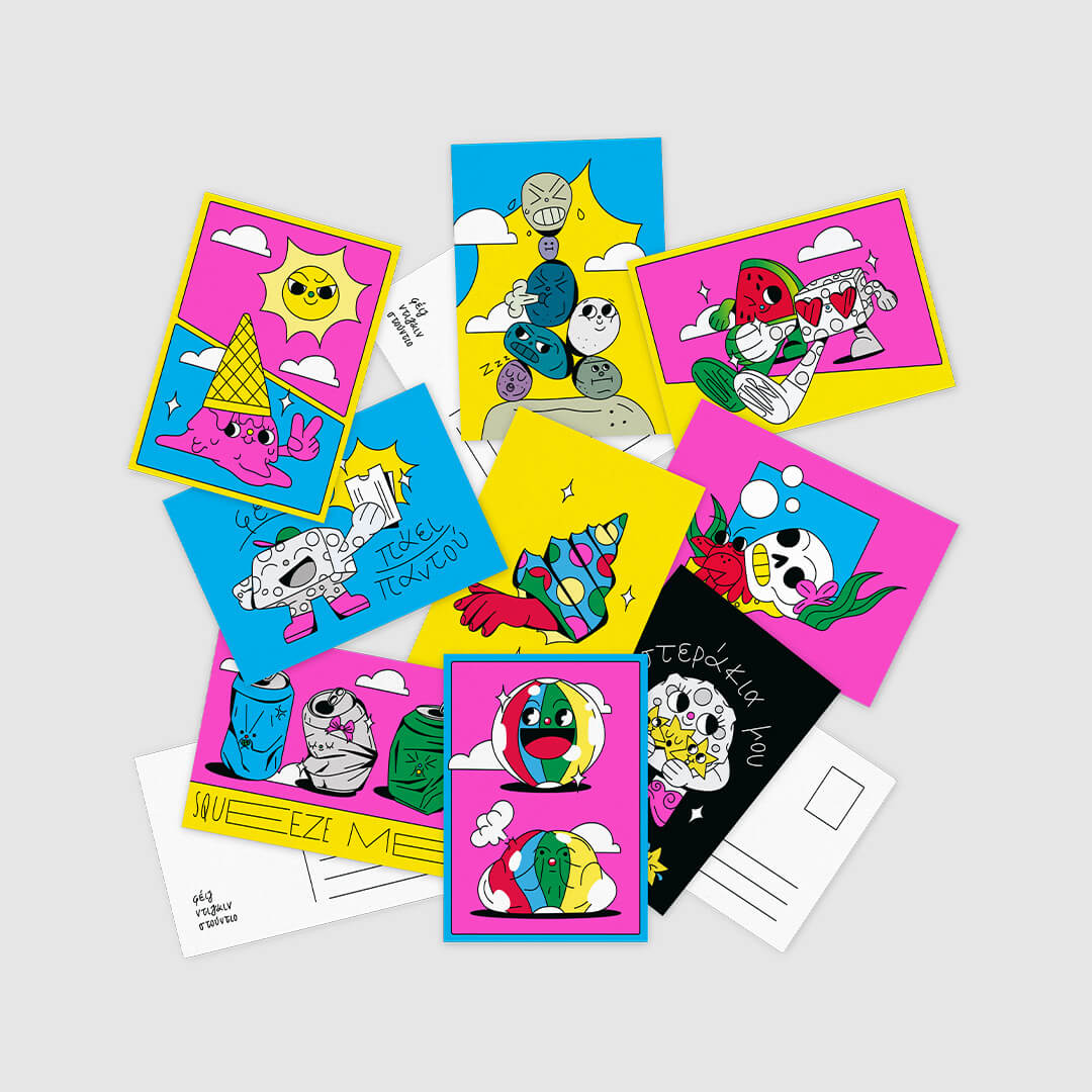 Faze Summer 9 Postcards Bundle