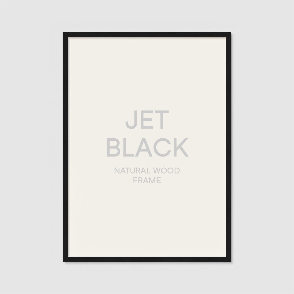Jet Black Frame