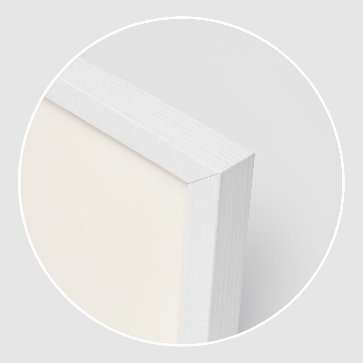 Pure White Frame