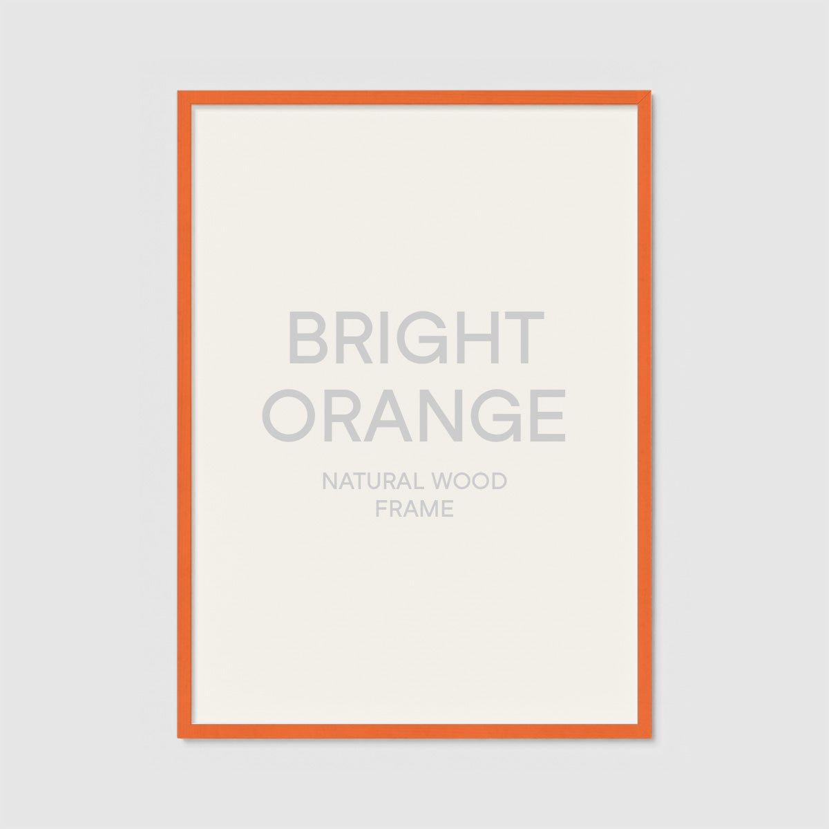 Bright Orange Frame