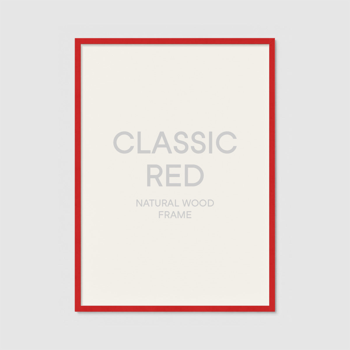 Classic Red Frame