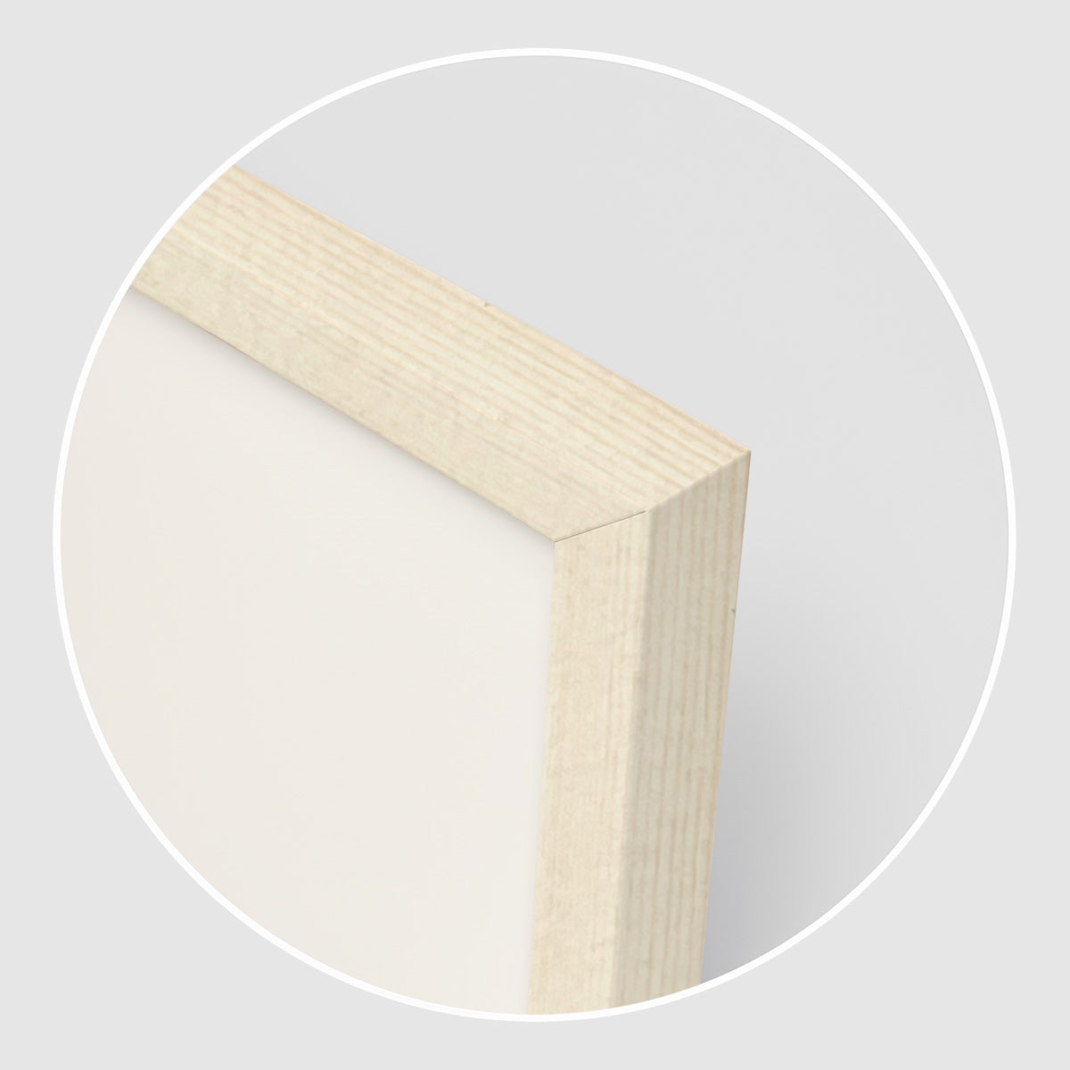 Natural Wood Frame
