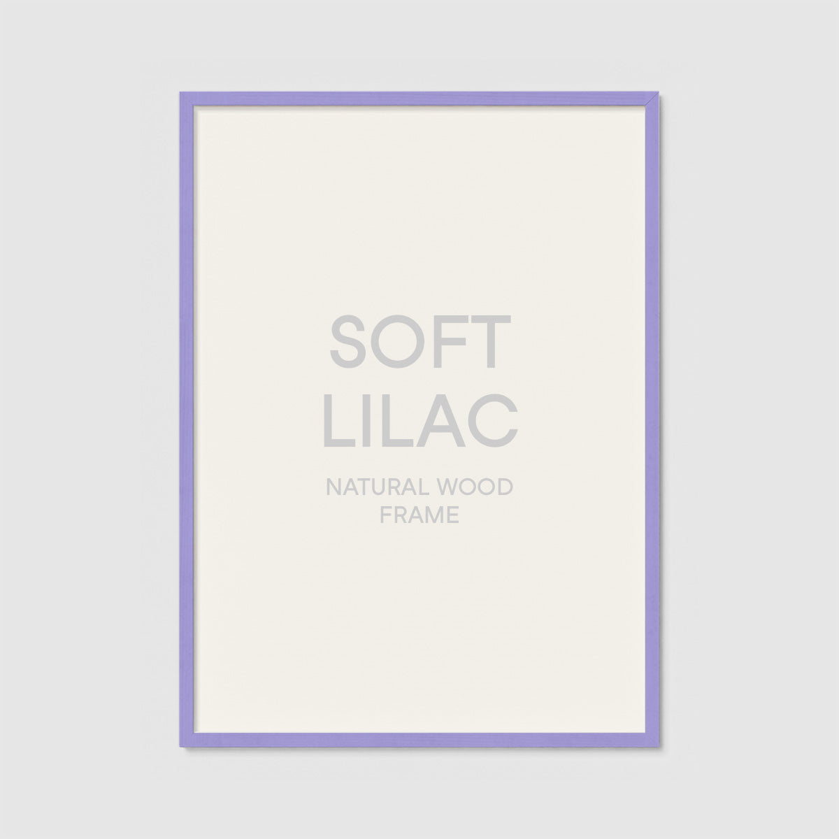 Soft Lilac Frame