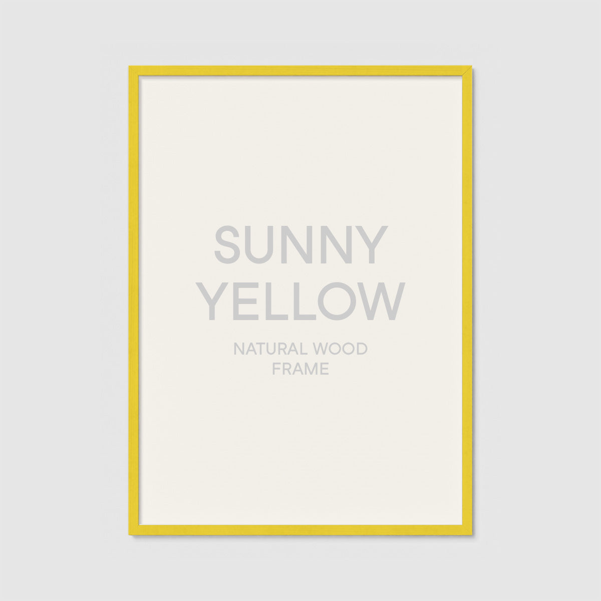 Sunny Yellow Frame