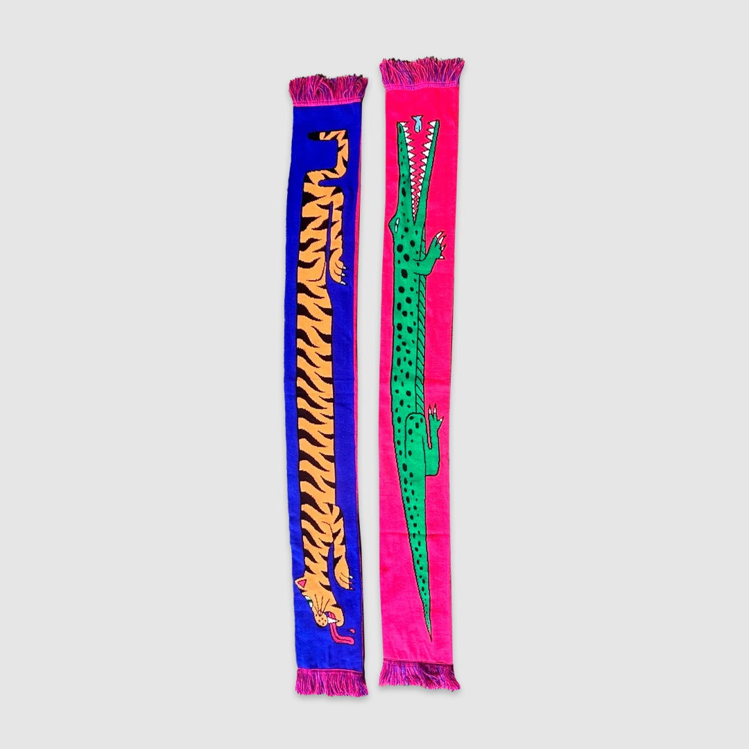 Tiger-Crocodile Scarf
