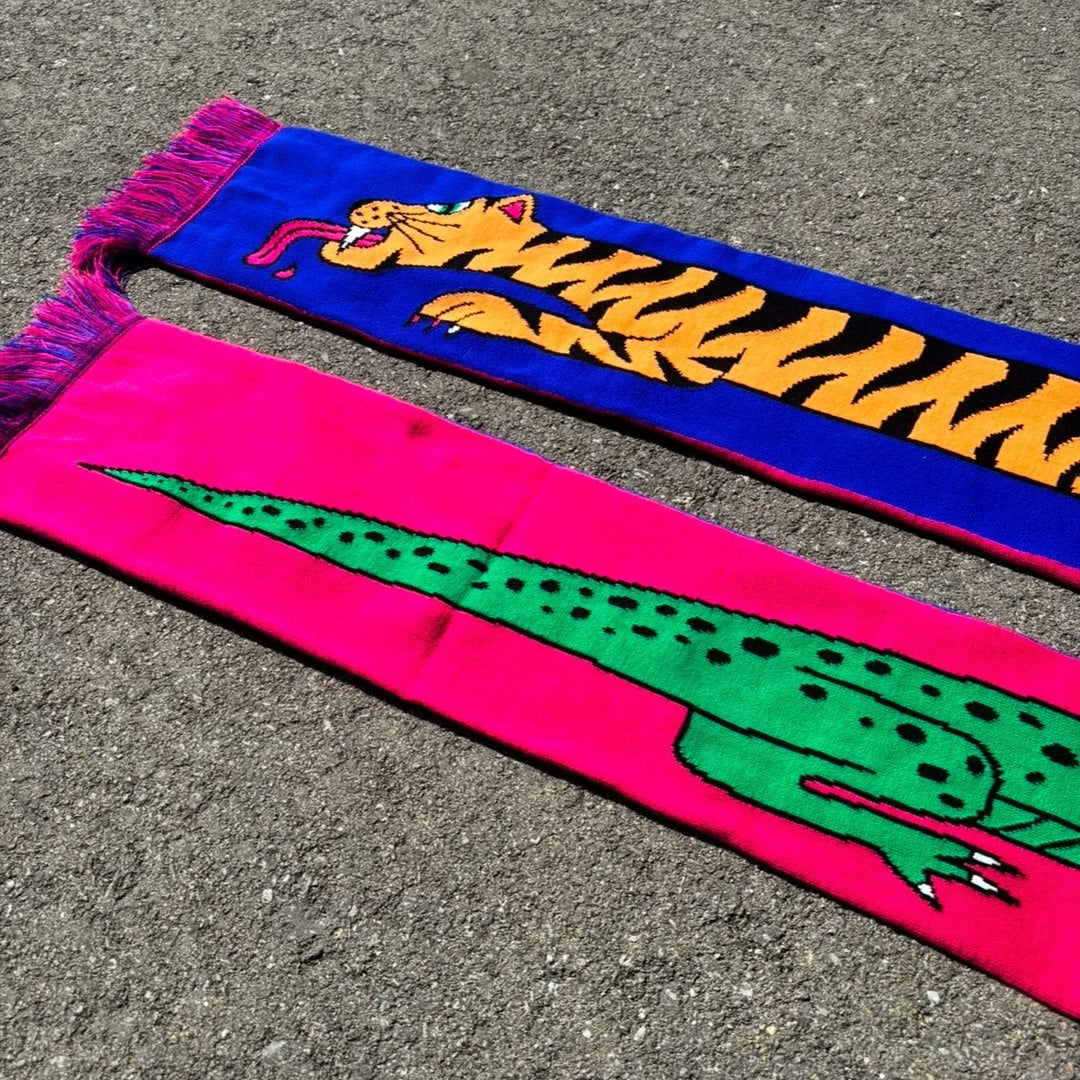 Tiger-Crocodile Scarf