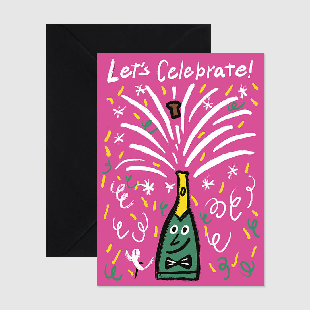 Champagne Card