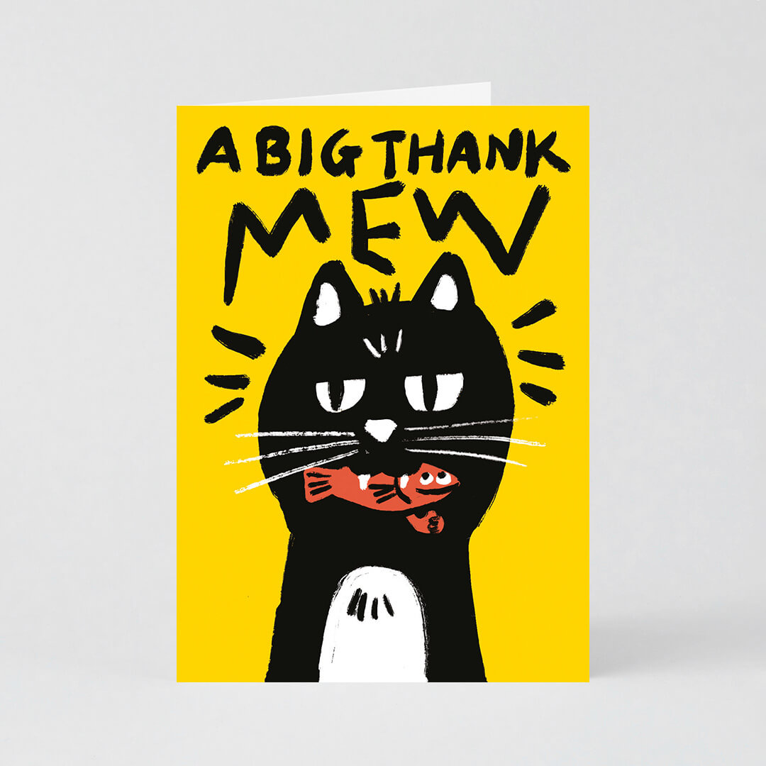 A Big Thank Mew Card