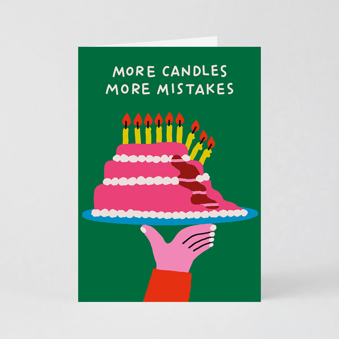 More Mistakes Card