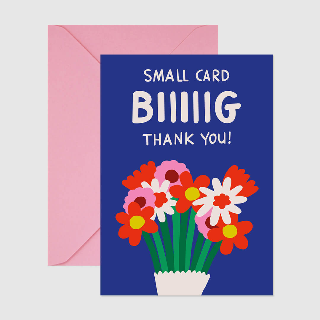Big Thank You Card