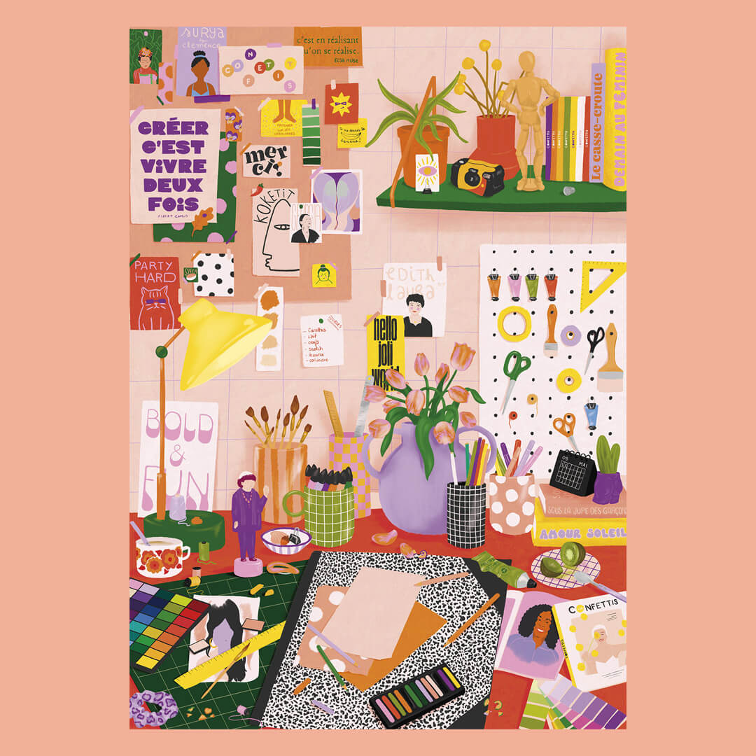 Felt On the Hands Puzzle 500 Pcs