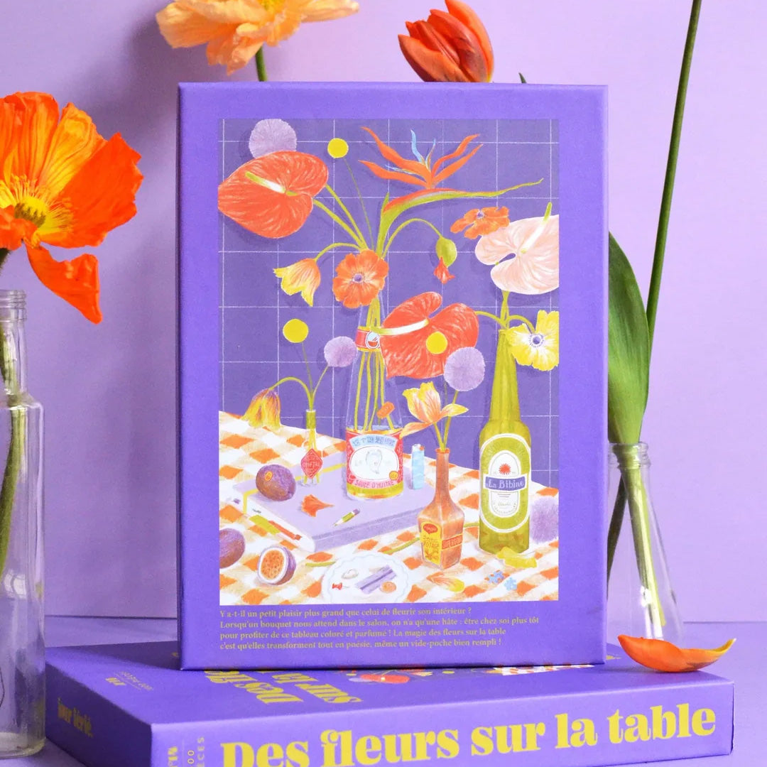 Flowers On the Table Puzzle 500 Pcs