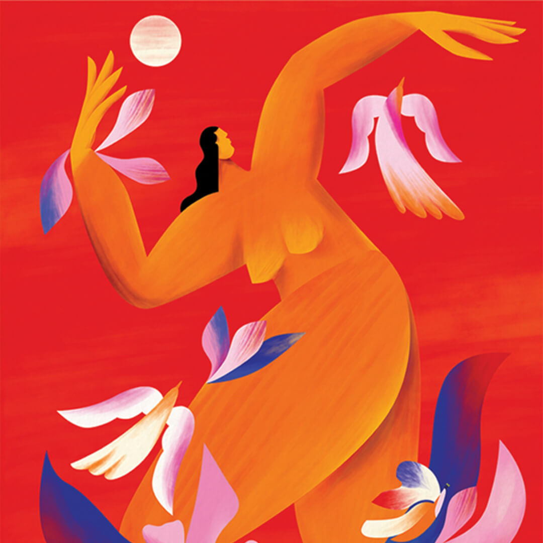 Golden Hour Dance Poster