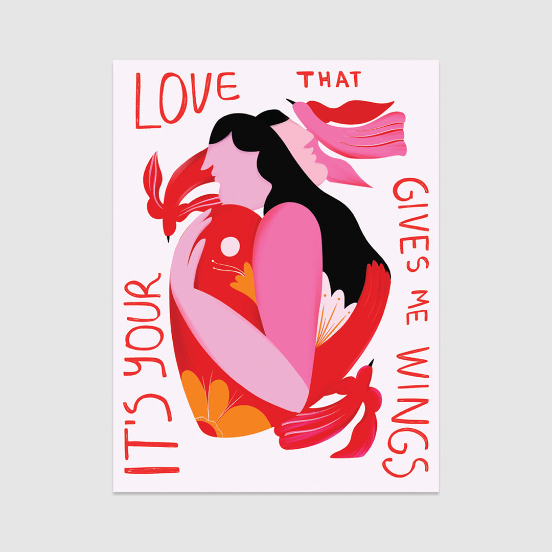 You Give Me Wings Poster
