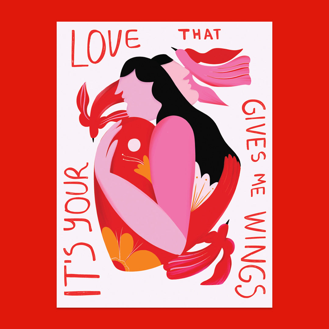 You Give Me Wings Poster